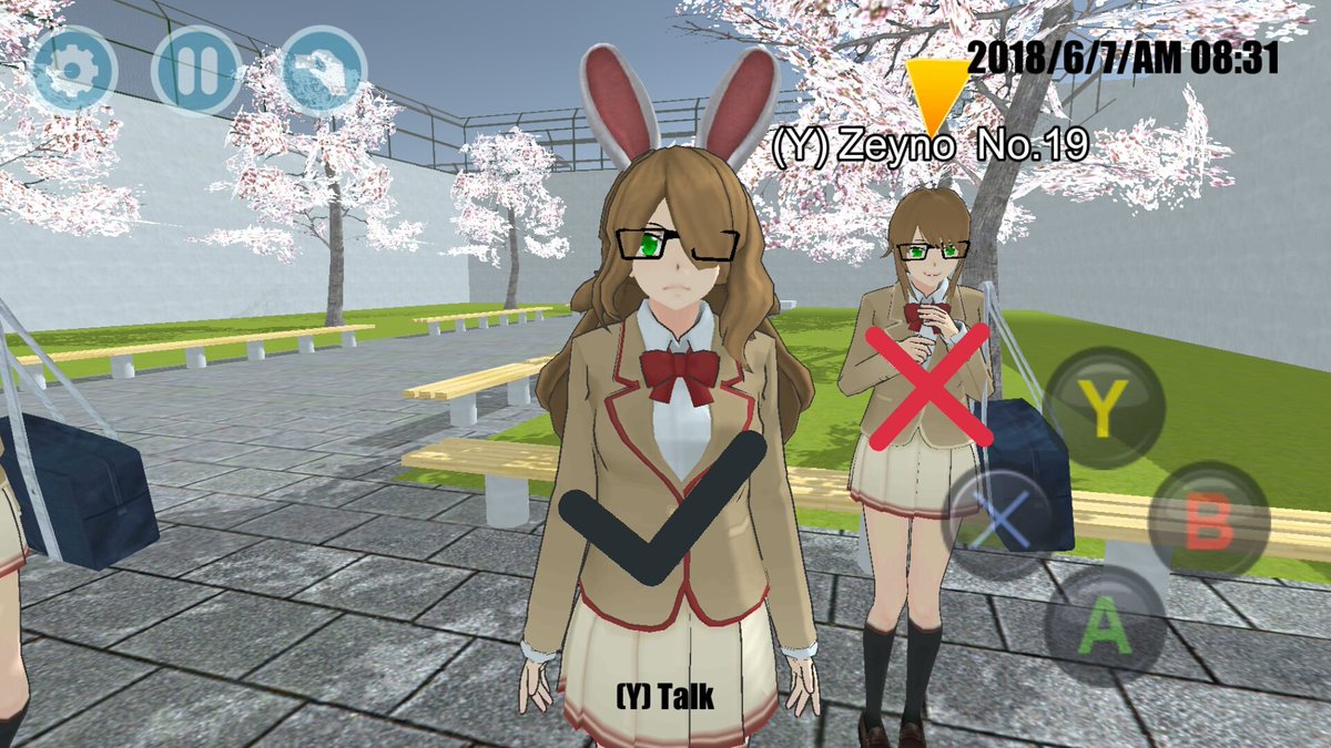 Zeynefty_Chan's tweet photo. @sugikami1982
My new character 
Can you do? Plsss ❤
Name: Zeyno (X)
New Name: Zeynefty (√)
#HighSchoolSimulator https://t.co/fS0ZNEXlPc