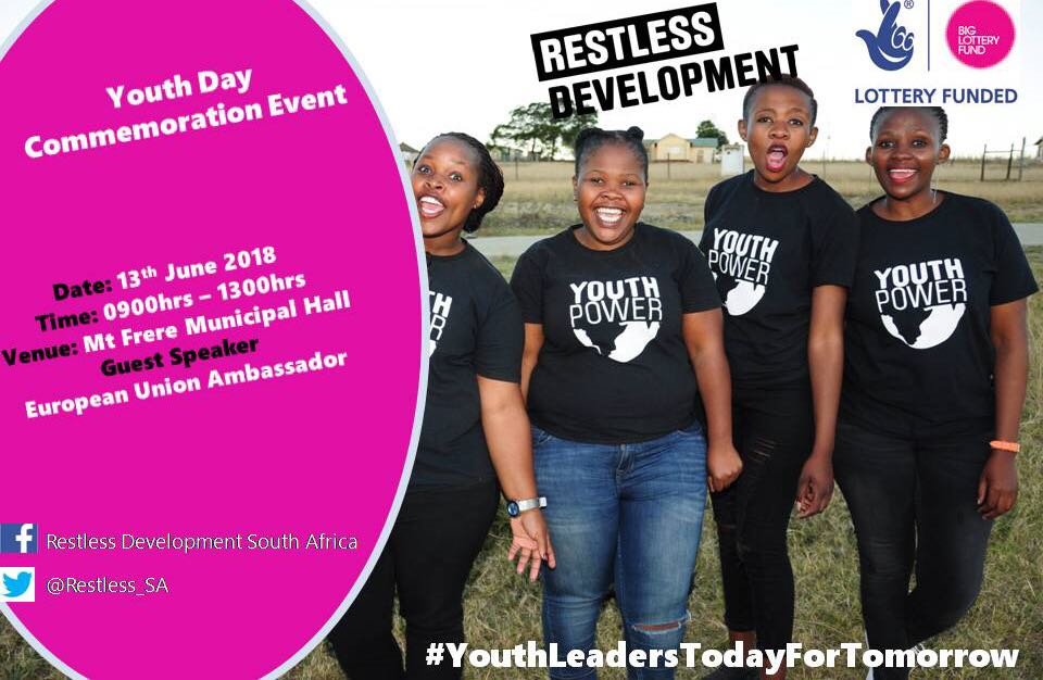 Don't miss out, be part of #YouthMonth18 celebrations with young people from our @BigLotteryFund Youth Leaders Today for Tomorrow programme as they engage leaders on issues facing them in their communities. Only 6 more days to go #YouthPower #WeAreRestless