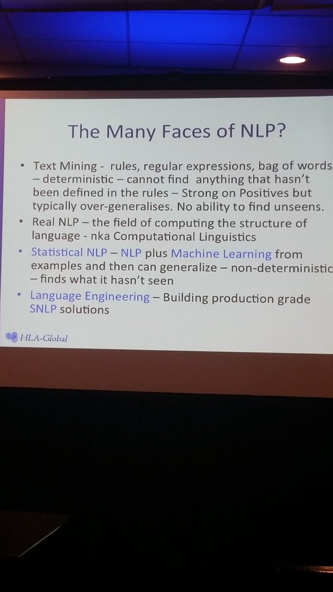 trivedigaurav's tweet photo. .@ProfJonPatrick presenting super useful insights on research to clinical NLP at #ICHI2018 https://t.co/svqEQGPmhy