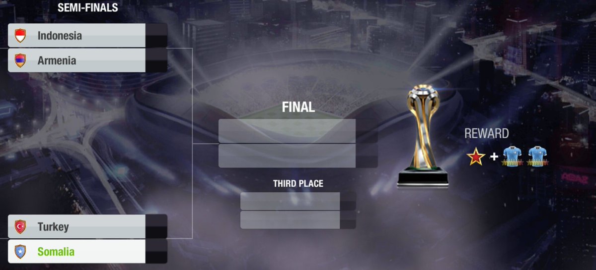 MCSAEEDFC1's tweet photo. Through to the semi-final of international cup  💪💪💪@topeleven https://t.co/fxuCEgsQpP