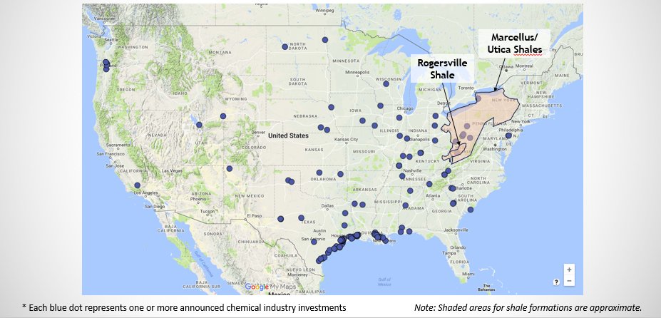 AmChemistry's tweet photo. U.S. chemical industry is in growth mode in a number of regions, thanks to American #shalegas, NGLs! #AppStorageHub https://t.co/qigEdDJU3N https://t.co/FY6oEVL7nf