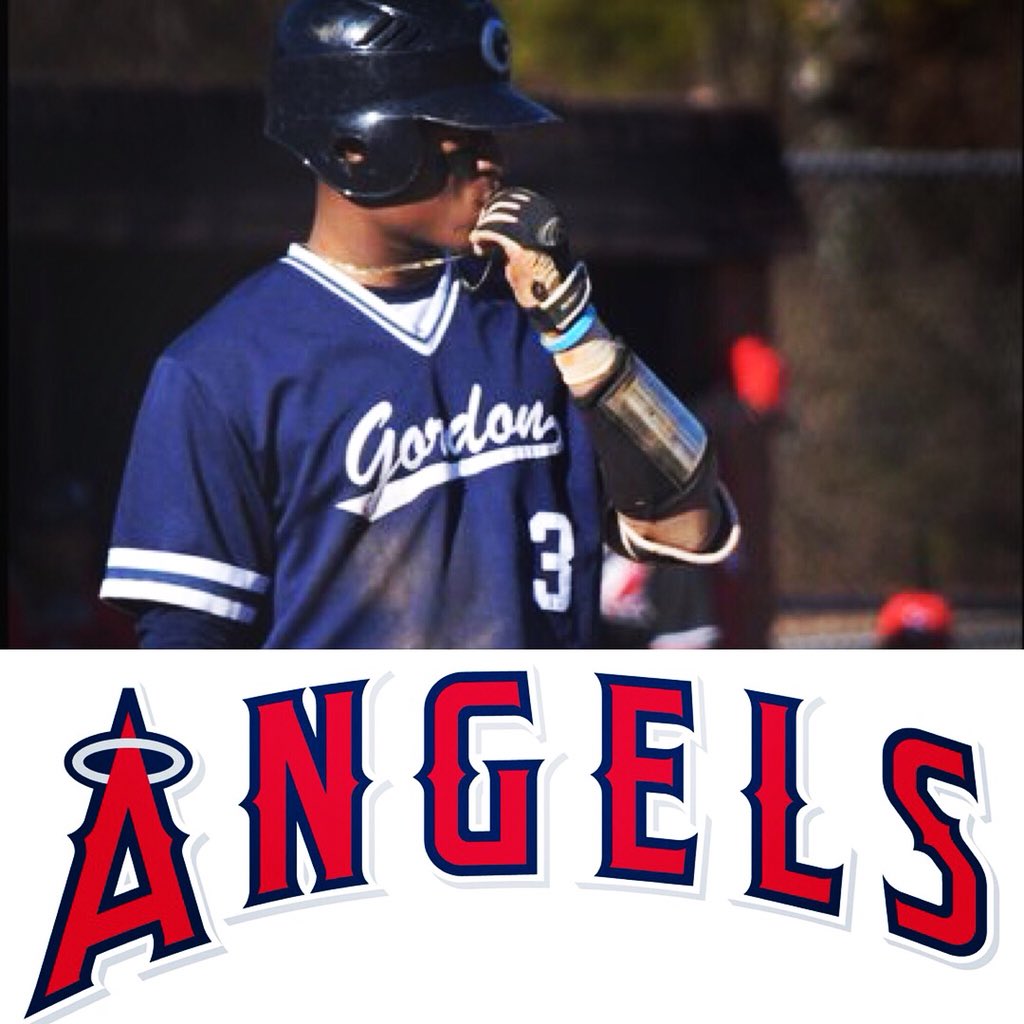 GordonStateBSB's tweet image. Shoutout to Gordon State center fielder @Dat_braykid for being selected by the @Angels in the 19th round of the MLB draft! Big future ahead for this young man. Congratulations Datren! #mlbdraft2018 #Angels #GoHighlanders