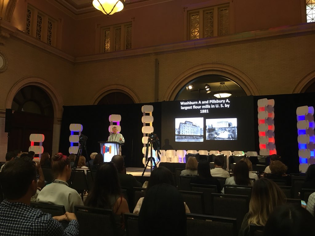 #forgemedia hearing Minneapolis and St. Paul history, courtesy of Larry Millett