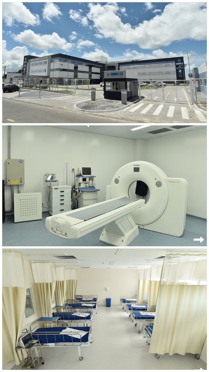 acmnetoba's tweet photo. Desde que foi inaugurado, o Hospital já realizou mais de três mil atendimentos, 750 tomografias e 530 internações na UTI. https://t.co/ssBsJebqUo