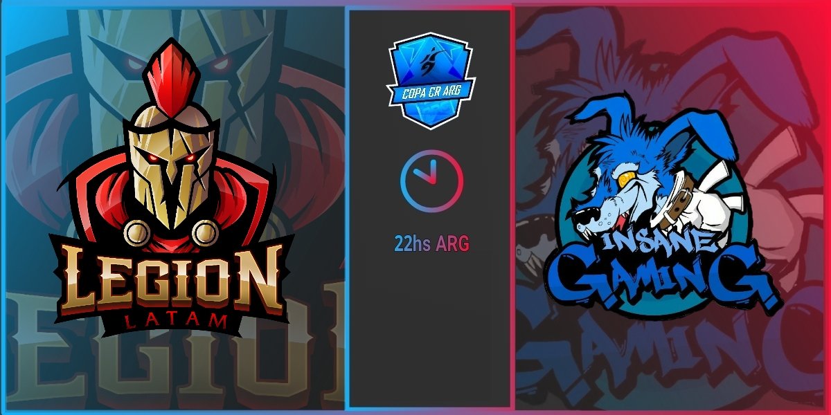 HOY
PARTIDO 3 // FECHA 2

@LegioneSportsCR  vs <a href="/InsaneGamingAR_/">Insane Gaming</a> 

22hs