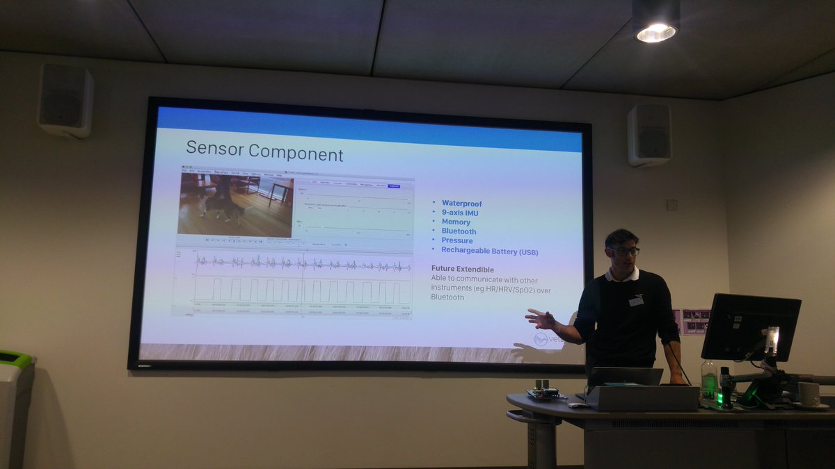 LennyvanErp's tweet photo. Vetsens has a system that measures walking and lameness in dogs: Gaitkeeper #MB2018 https://t.co/QD3VGQNZpL