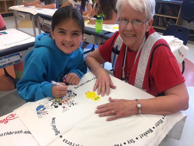 RedCross's tweet photo. We're proud to announce that 1 MILLION elementary school students have learned how to prepare their families for emergencies through The #PillowcaseProject. https://t.co/h11aJZT5PY https://t.co/hfUrTVpoC2