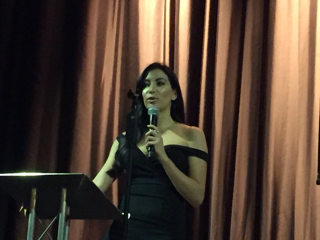 ThinkBusiness's tweet photo. Maria Jones on stage @theBitcoinWoman from @Cointelegraph โfuture of branding is personalโ #blockchaintechnology #blockchip https://t.co/rEh1lezT69