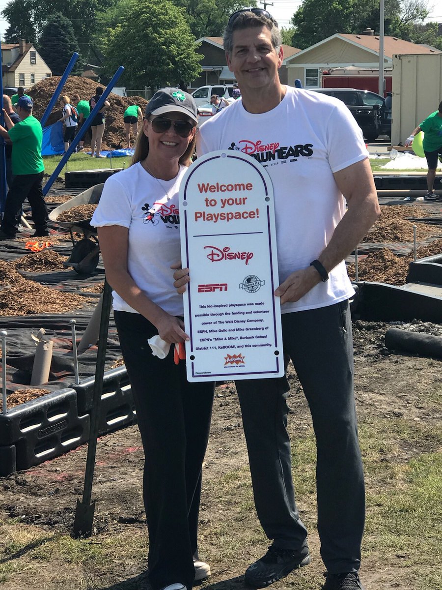 We are under way here at Rosa Maddox Elementary School in Burbank IL. The playground is going to be amazing.