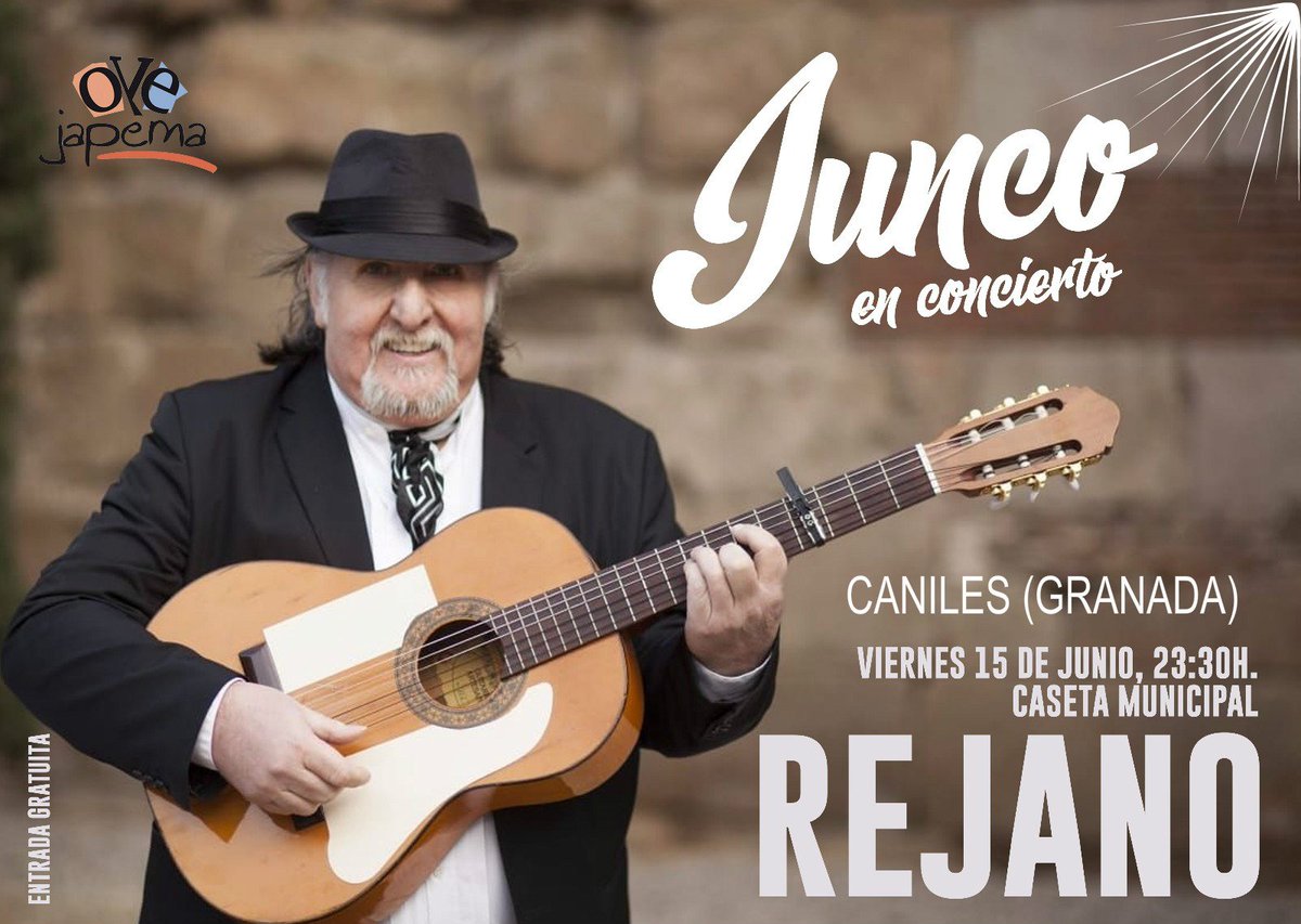HOLAAAA, HAY ALGUIEN ???? EL VIERNES 15 DE JUNIO OS ESPERO EN CANILES/REJANO (GRANADA). GRANADA TIERRA SOÑADA POR MI 🎶🎶🎶