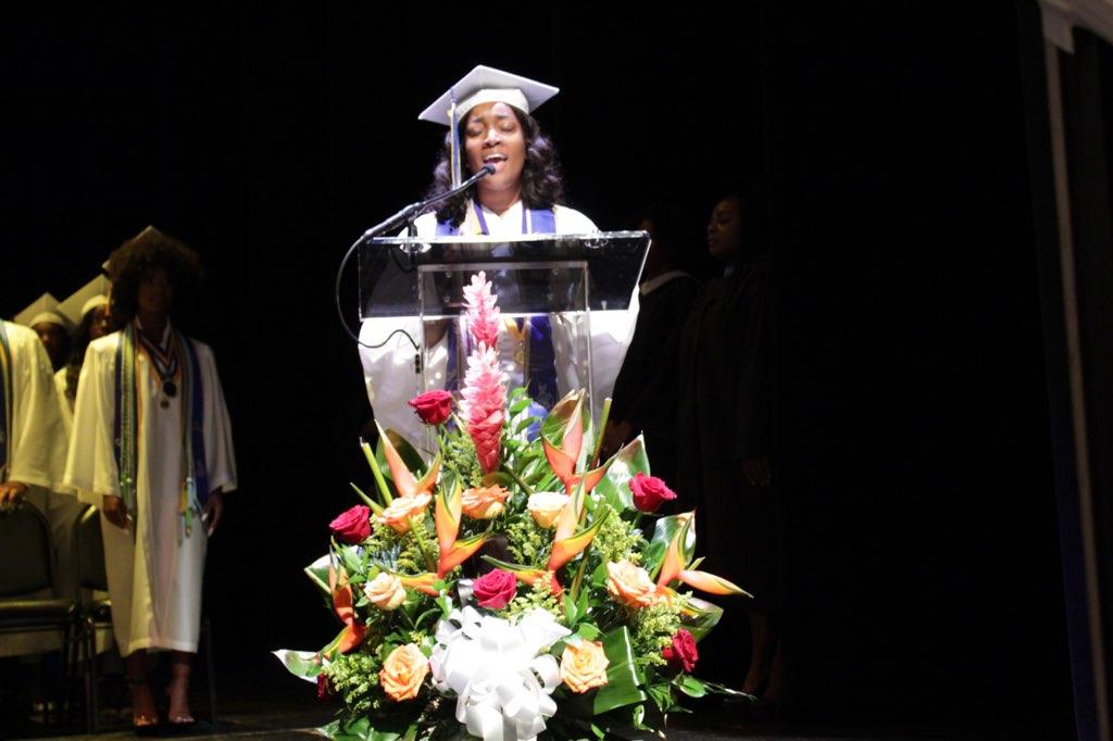 MDCPS's tweet image. Today’s commencement ceremony confirms that everything you’ve overcome during your years @MDCPS was worth it! Cheers to the @MNW_Bulls1955 #Classof2018! #MDCPSGrad