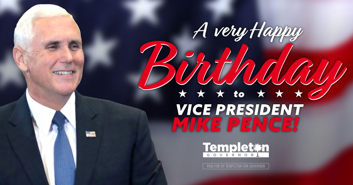 Happy Birthday to our great Vice President 