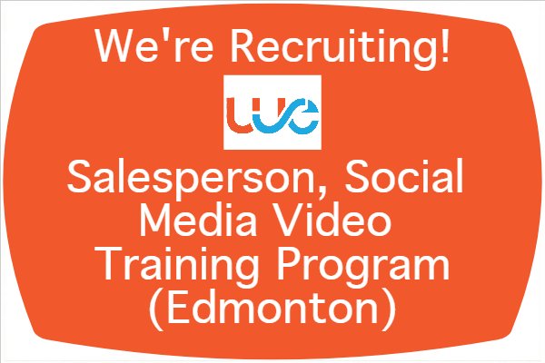workevolutionca's tweet photo. Are you skilled in sales with a passion for #socialmedia and #video? Then our friends at @modernmusemedia might have your next job! Based in #yeg, it has flexible schedule and options to work from home. Contact us for details. #job #yegjob #ABjob #salesjob #workfromhome #flextime https://t.co/XvLC9OuZ24