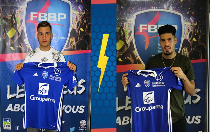 FBBP01's tweet photo. ⚠ Adel Belaroussi et Thomas Da Costa signent leur premier contrat professionnel avec le FBBP 01📝👏 @ToulouseFC @RCLens 
 Retrouvez ici l'article complet ➡https://t.co/gXAbx2GVkw https://t.co/dpGVEQt6Xz