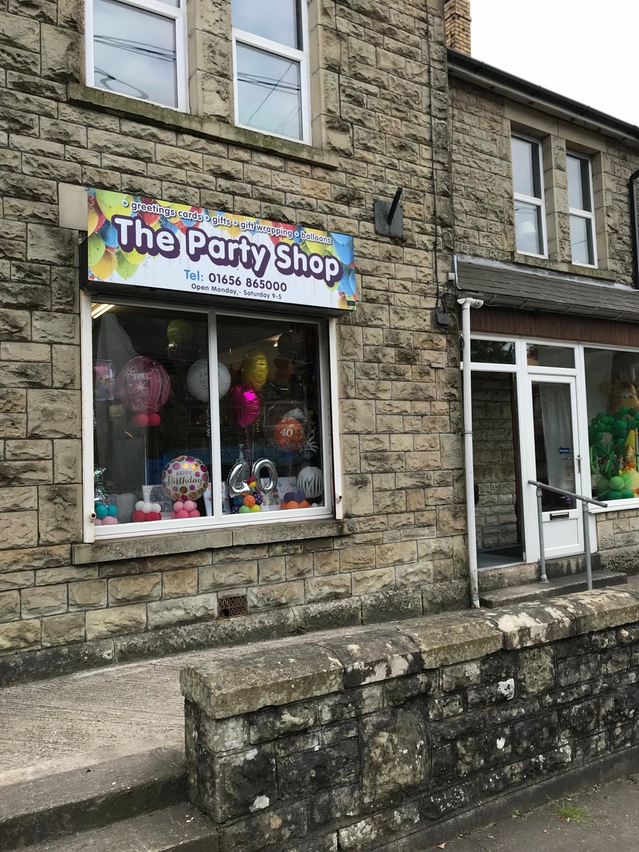 SpotlightBCB's tweet photo. Thank you @thepartyhouse_1 for supporting #lovelocalbuylocal today in Pencoed! https://t.co/QscNtwb2cY