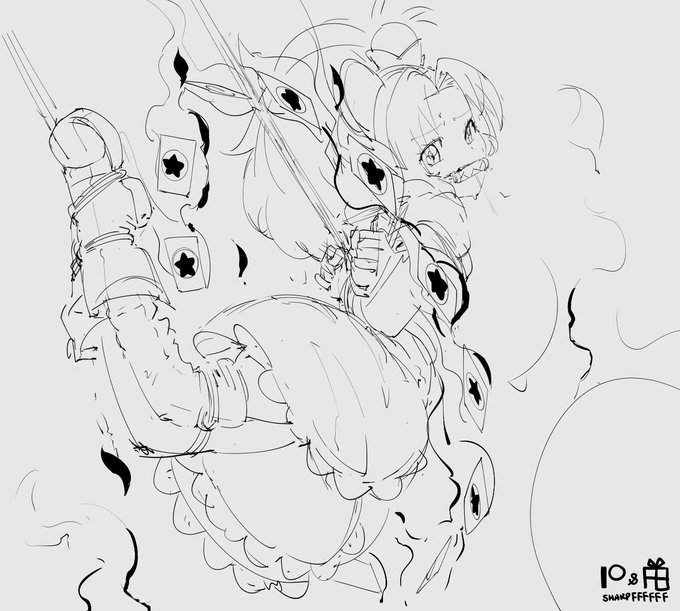 第1回FANBOX投票 結果決まりました!
今月のメニューは～
【魔法使い】
月野うさぎ🍇
レレイ・ラ・レレーナ🍏
木之本桜🍏
成歩堂みぬき🍍
立神あおい🍍

先ずはラフ1枚～
https://t.co/zpjjglGGUB
支援してくれてありがとうございます😊 