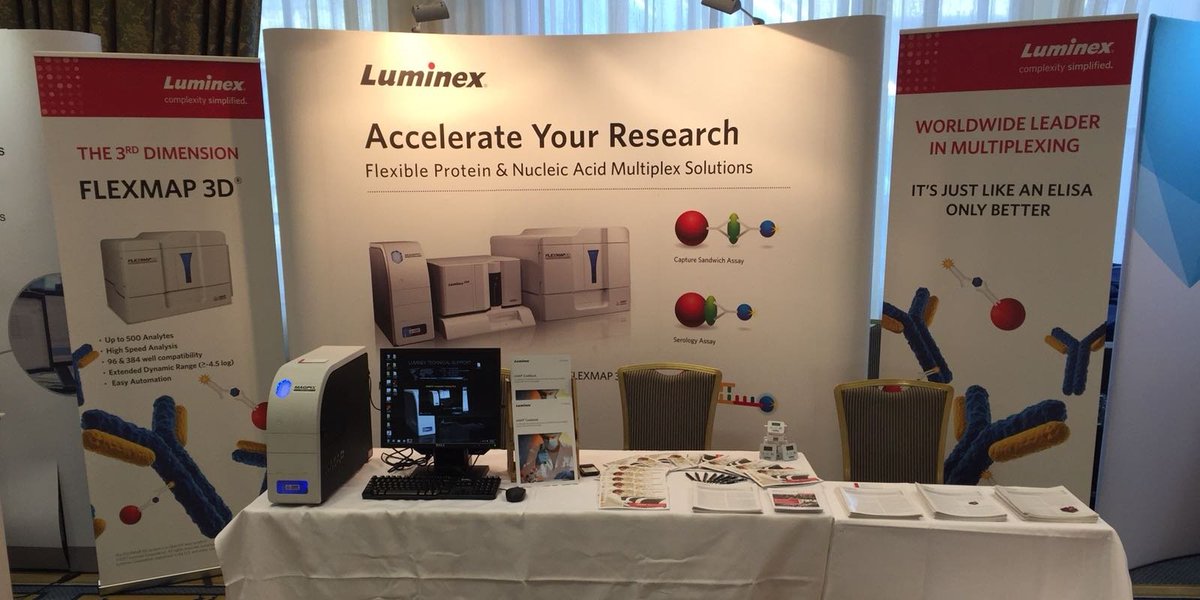 Luminex's tweet photo. Ruud and Erik are ready for the 19th annual @drugdiscovery1 Summit in Berlin! Come meet them at booth 14 to learn about our xMAP Technology and the possibilities of enhancing your research with #multiplex assays. Hope to see you soon! #DDSummit18 https://t.co/o2LfLKe7UY