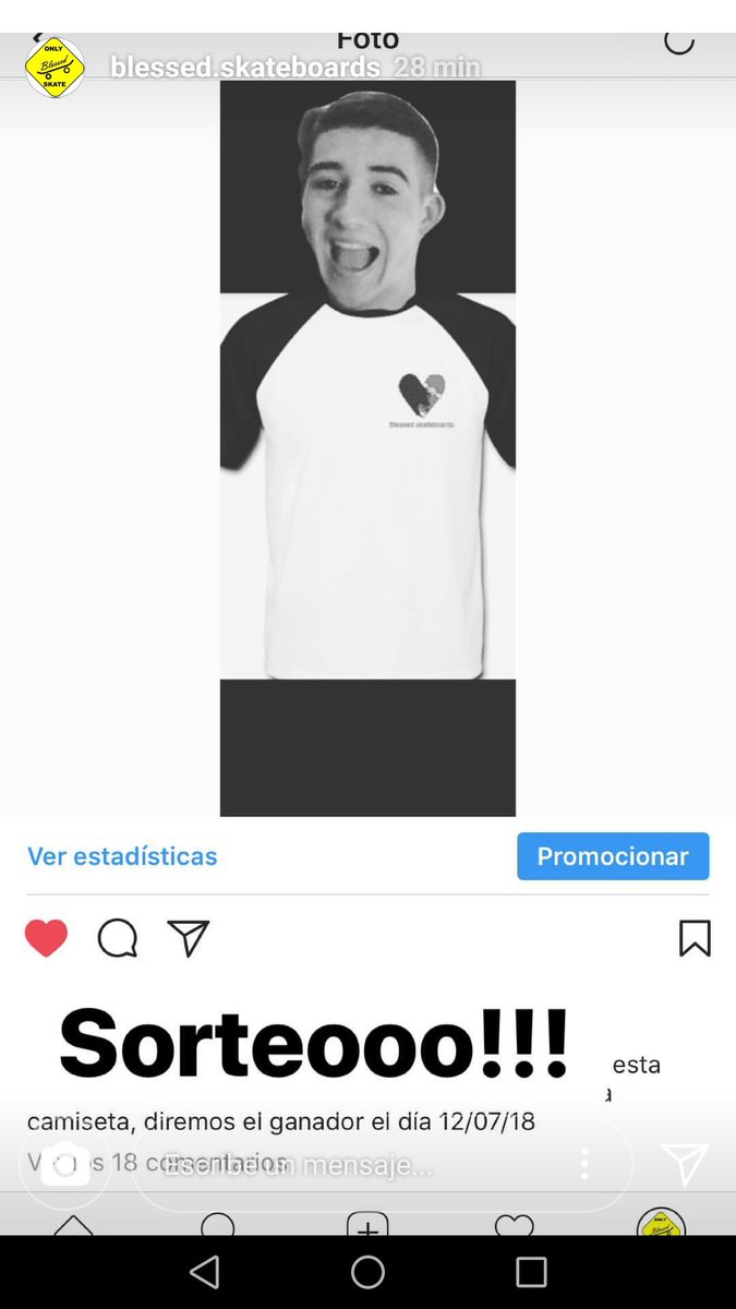 SkateBlessed's tweet photo. Se acerca el fin de semana y Blessed quiere empezarlo por todo lo alto con un SORTEO  de una de nuestras camisetas..... 
Si la quereis las bases del sorteo estan en nuestro instagram 
https://t.co/B9DrHDxBny https://t.co/yerSvBAZMO