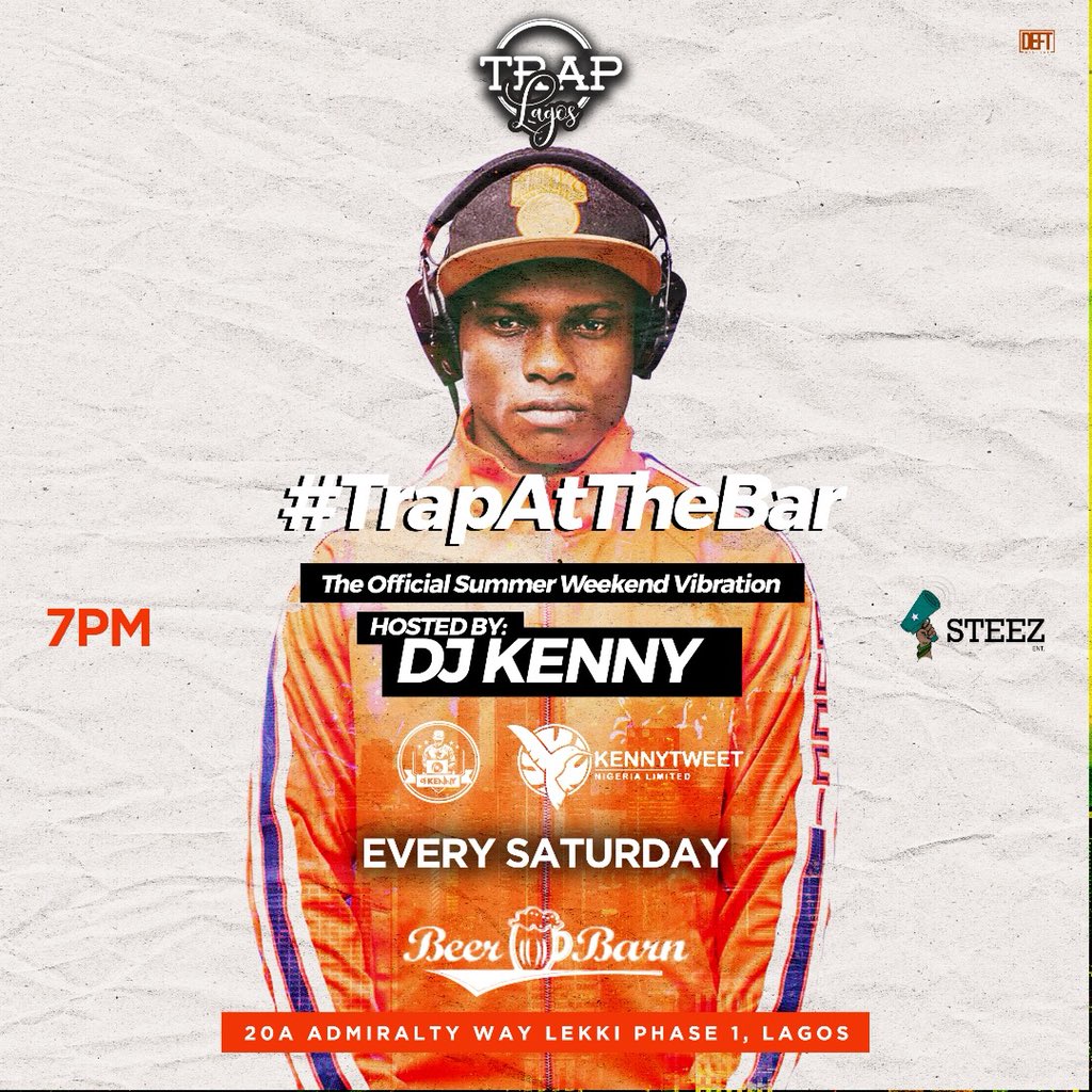 _IamDjKenny's tweet photo. New Shindig, born out of the realization of a new horizon. Say Your Goodbyes to an era of Trap Trap in the bando, welcome to TRAPATTHEBAR.
#TRAPATTHEBAR #Lagos #PartyWithLove #WorthYourWhile
#DJKennyExperience #TheIntercontinentalDJ
@beerbarn_nigeria @trapatthebar https://t.co/PBYAl3lHZa