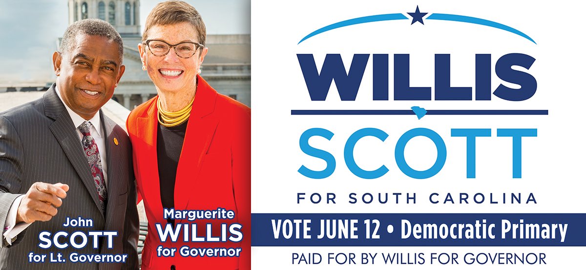 WillisGov's tweet photo. #scpol #gotv https://t.co/WL2WX9oZg9