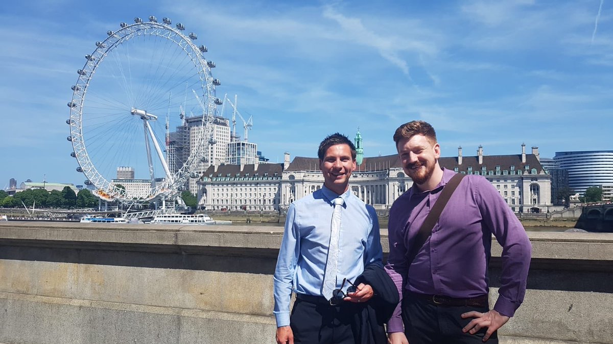 SmCreditUnion's tweet photo. Joe, our Finance Officer, was down in London as a result of the #LBGGrant17 a thank you to @JeffSmithetc and @PCCU3 for looking after him 😉 https://t.co/o6yBplqSm4