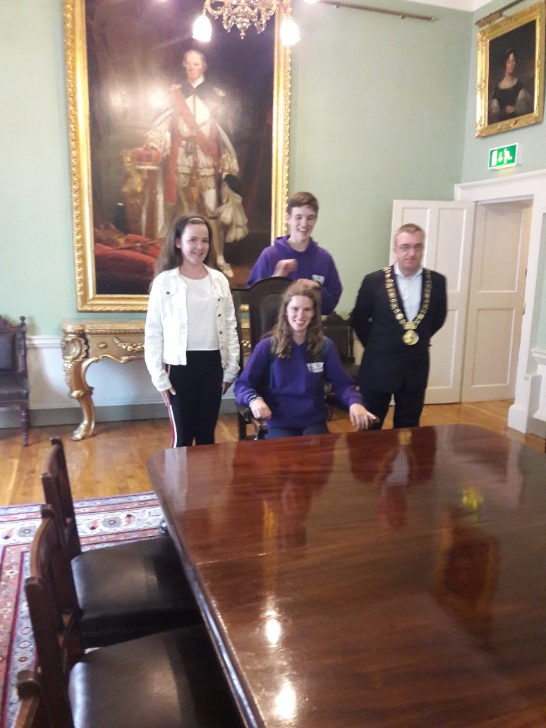 fingalcnn's tweet photo. Great opportunity for FCNN to visit the @LordMayorDublin with @p_lynam.  Fantastic historical information and tour and a lovely welcome for our group. Thank you so much! https://t.co/if2zTCDkaC
