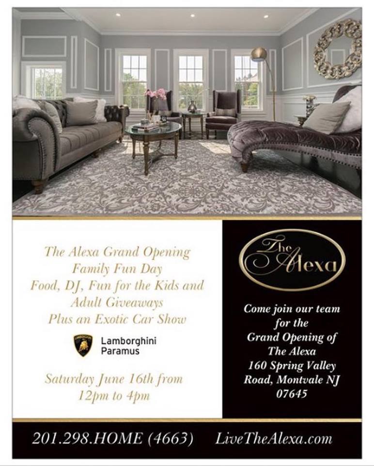 Join us at the Grand Opening of the @the_alexa_montvale built by @premierdevelopers on June 16th from 12-4pm. Kid friendly event with food and slides. We’ve been told there will be a bull riding machine too!
#lamborghiniparamus #thealexamontvale #livethealexa #montvale #newjersey