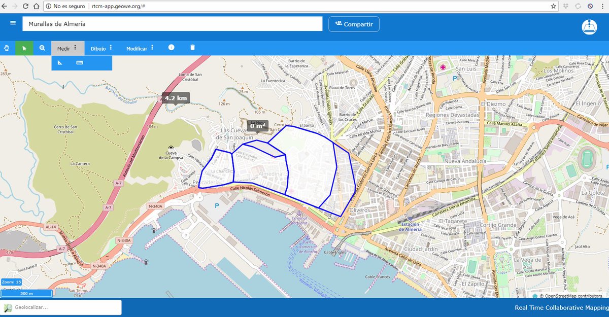 JuanFco_Truji's tweet photo. De esas cosas que te pones a probar con la herramienta #RTCMapping que @geowe_org ha desarrollado de creación de mapas colaborativos...
Me queda mucho por aprender, pero las aplicaciones son infinitas. https://t.co/kjel2aw3FA