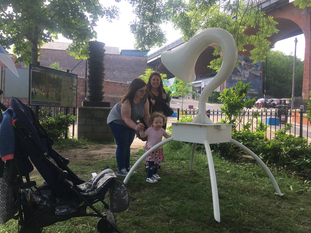 SoundInterventn's tweet photo. #DavidAlmond #SolarPowered #Mythophone installed in Ouseburn Valley for #GetNorth2018 #WingedTalesNorth @kateseaside @7Stories @getnorth2018 https://t.co/hv8n6CnO2Y