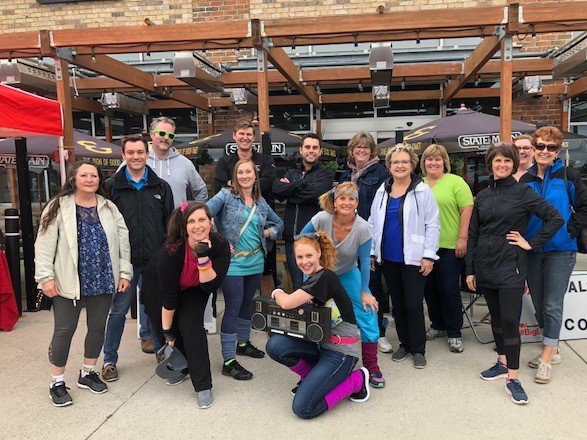HalwellMutual's tweet photo. On Tuesday, we rode the #BigBike in support of @TheHSF with our awesome broker partners at @ColleyInsurance! This marks the third year - a tradition we hope to continue! #WeLoveThe80s #HalwellHelps https://t.co/gLQBUpCgiz