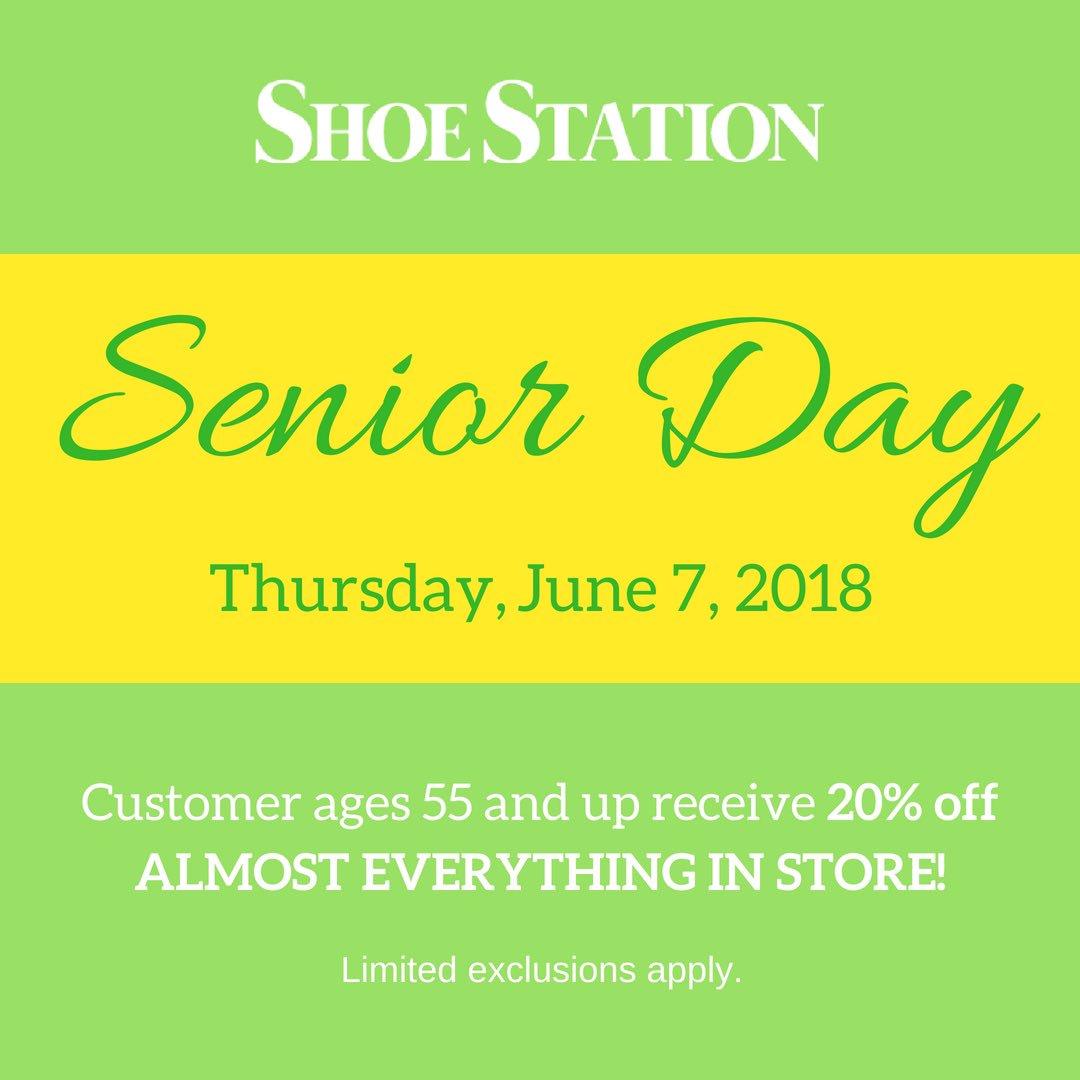 Shoe station senior discount sale