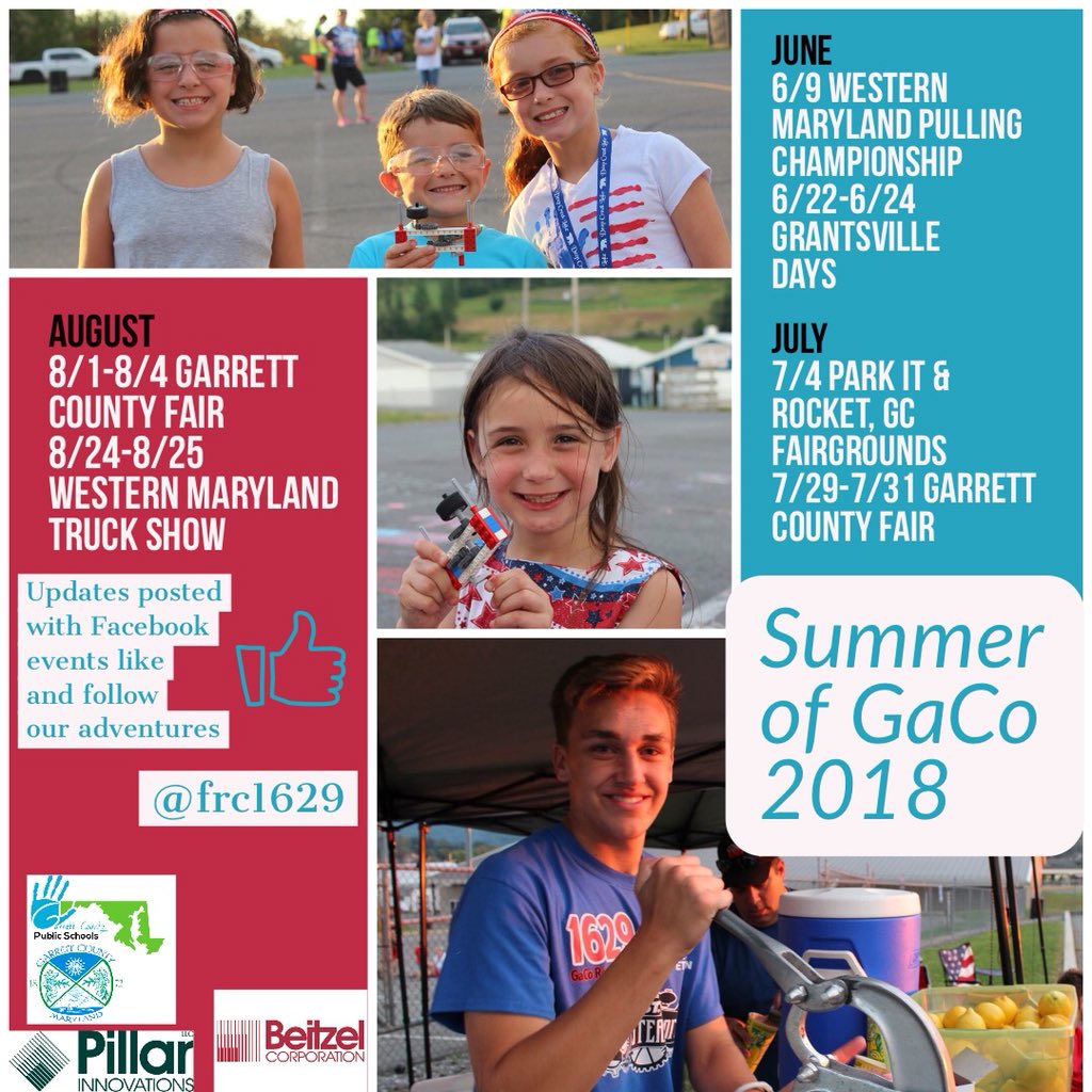 Stop by with our students for our handcrafted lemonade, fresh squeezed and stirred. Stay to hear our story in spreading robotics, science, and technology to Appalachia. Family fun stem/Lego activities! #frc #deepcreeklake #garrettcountymd #firstchesapeake #firstinspires #gaco1629