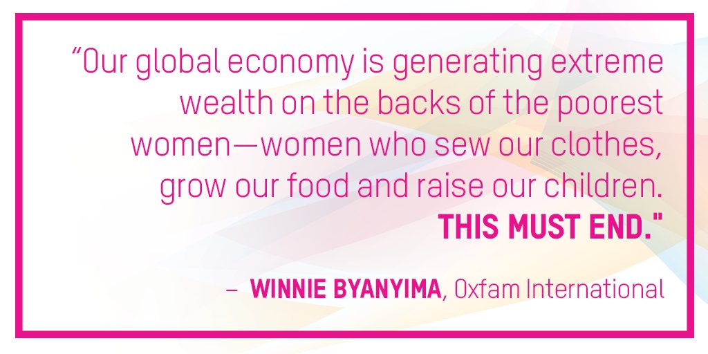 We call on #G7 leaders to make the economy work for #women:
✅ progressive tax
✅ support paid & unpaid care work
✅ do #genderbudgeting
✅ make aid #feminist
✅ equal representation
✅ take action on #climatechange
Read more: oxfam.ca/news/g7-must-m… #theFUTUREisFEMINIST #myG7