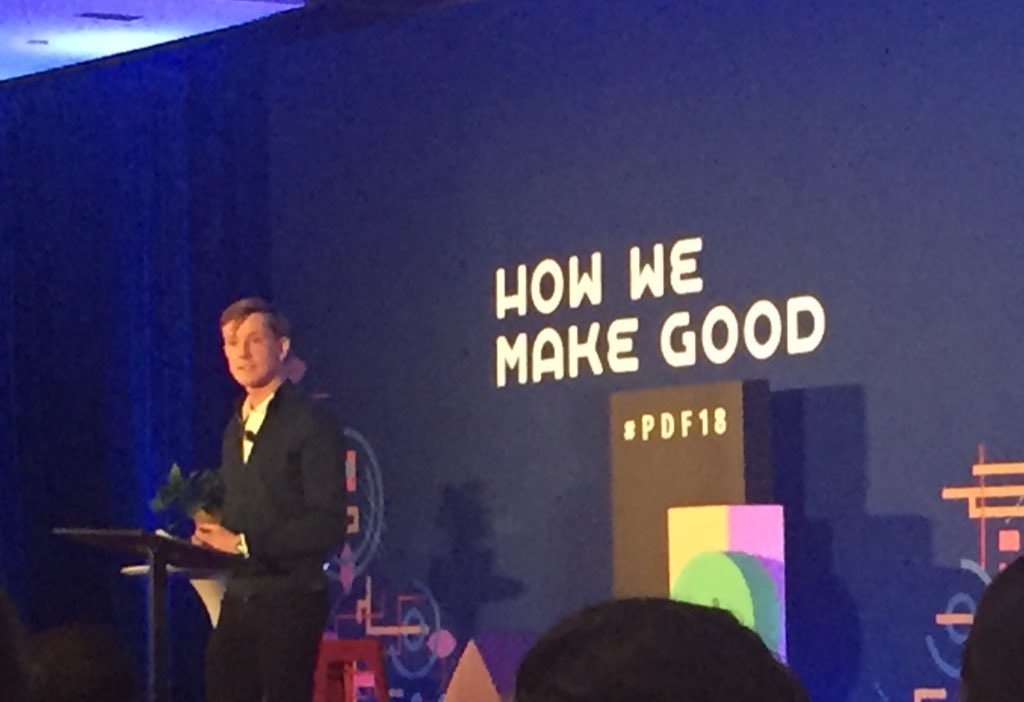Melanie Lavelle (@mglavelle) on Twitter photo No economic mobility, no meaningful change in median wage for decades... Poor are going to stay poor in America today <a href="/chrishughes/">Chris Hughes</a> #pdf18 We can do better No economic mobility, no meaningful change in median wage for decades... Poor are going to stay poor in America today <a href="/chrishughes/">Chris Hughes</a> #pdf18 We can do better