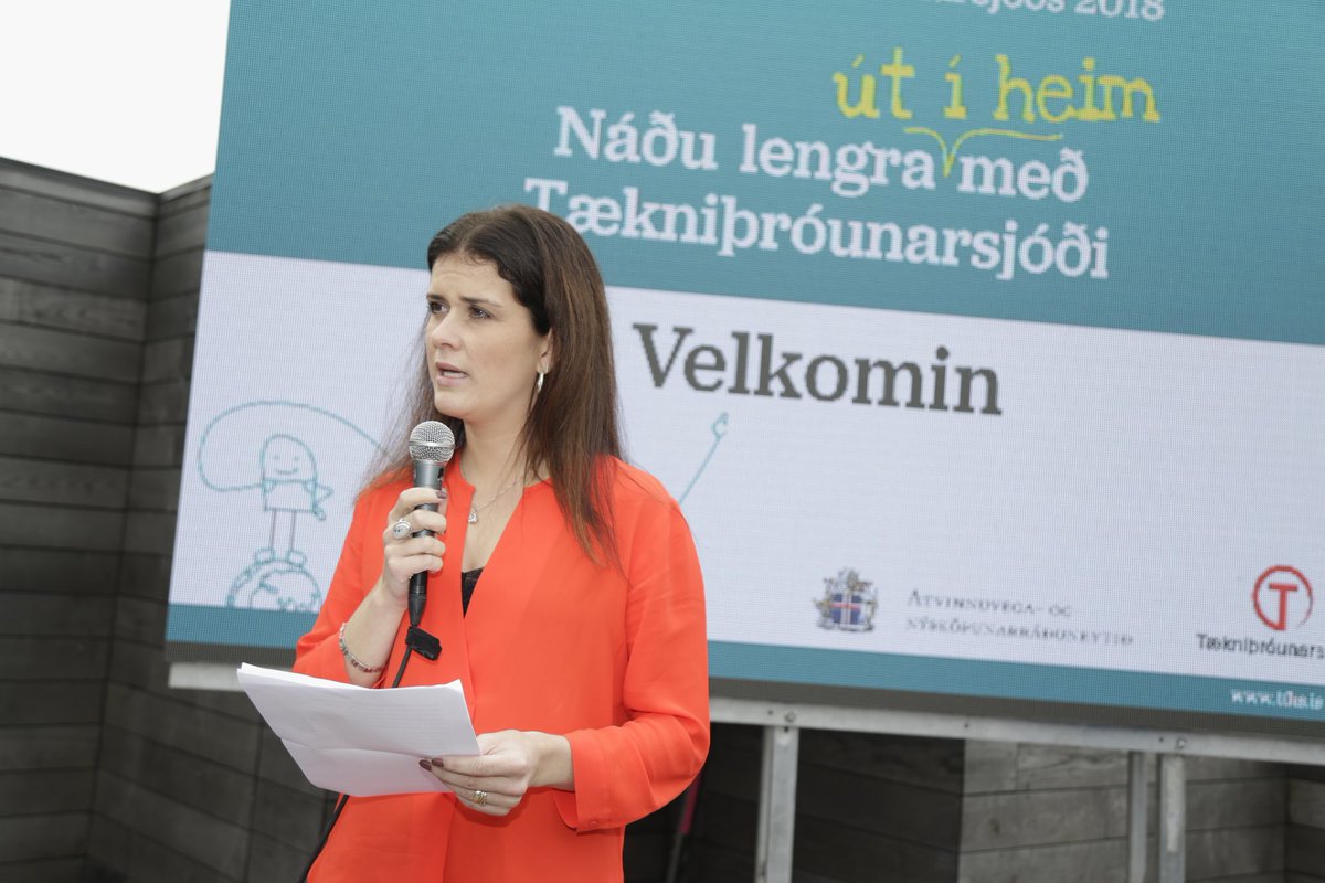 Þórdís Kolbrún R. Gylfadóttir atvinnuvega-, iðnaðar- og nýsköpunarráðherra opnar vorfundinn
#nyskopun #tths