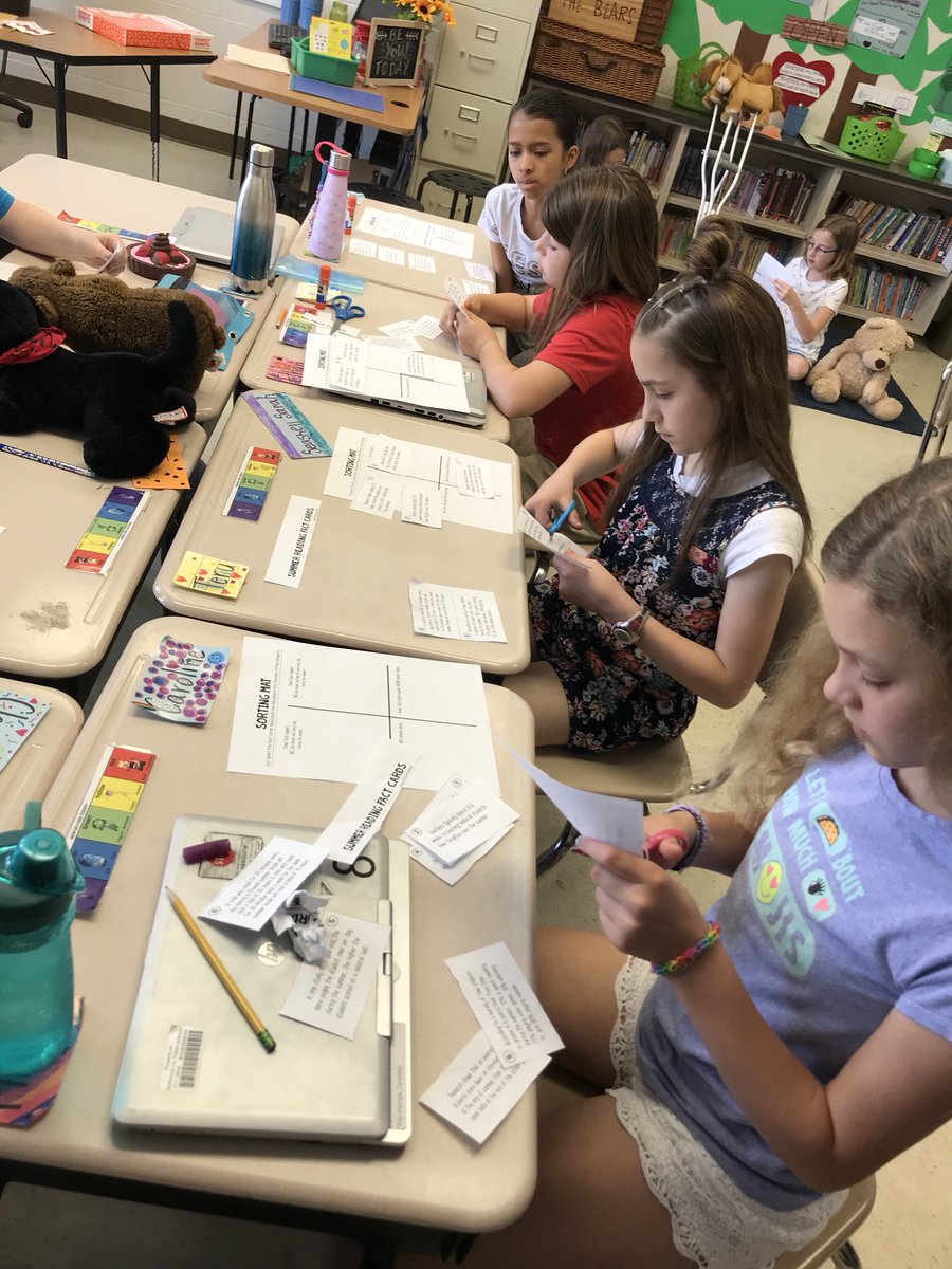 MrsLanesClass's tweet photo. Should students read every day over the summer? We partnered with @eyeteech class to answer this question! Collaborative writing at its finest! https://t.co/QZ8h56yll8
