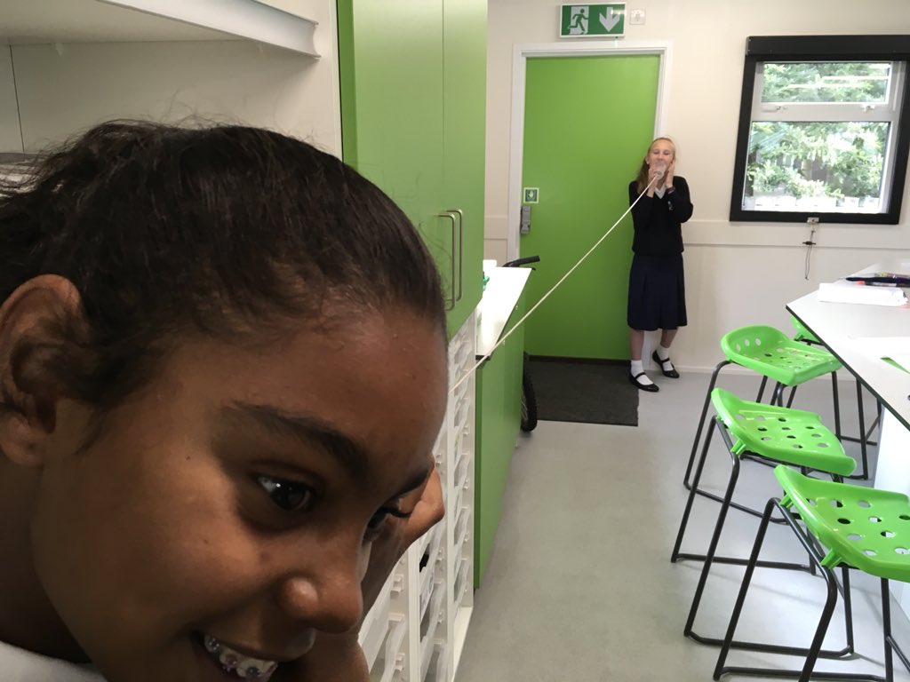 MPSscience's tweet image. As part of their Look, Hear topic, Y6 are investigating how sound is made using vibrations, using string telephones! #IPC #lookhear #stringtelephone