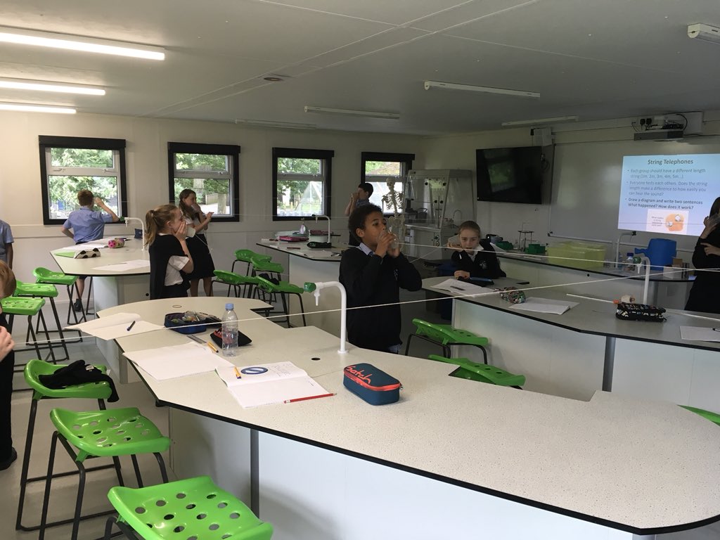MPSscience's tweet image. As part of their Look, Hear topic, Y6 are investigating how sound is made using vibrations, using string telephones! #IPC #lookhear #stringtelephone