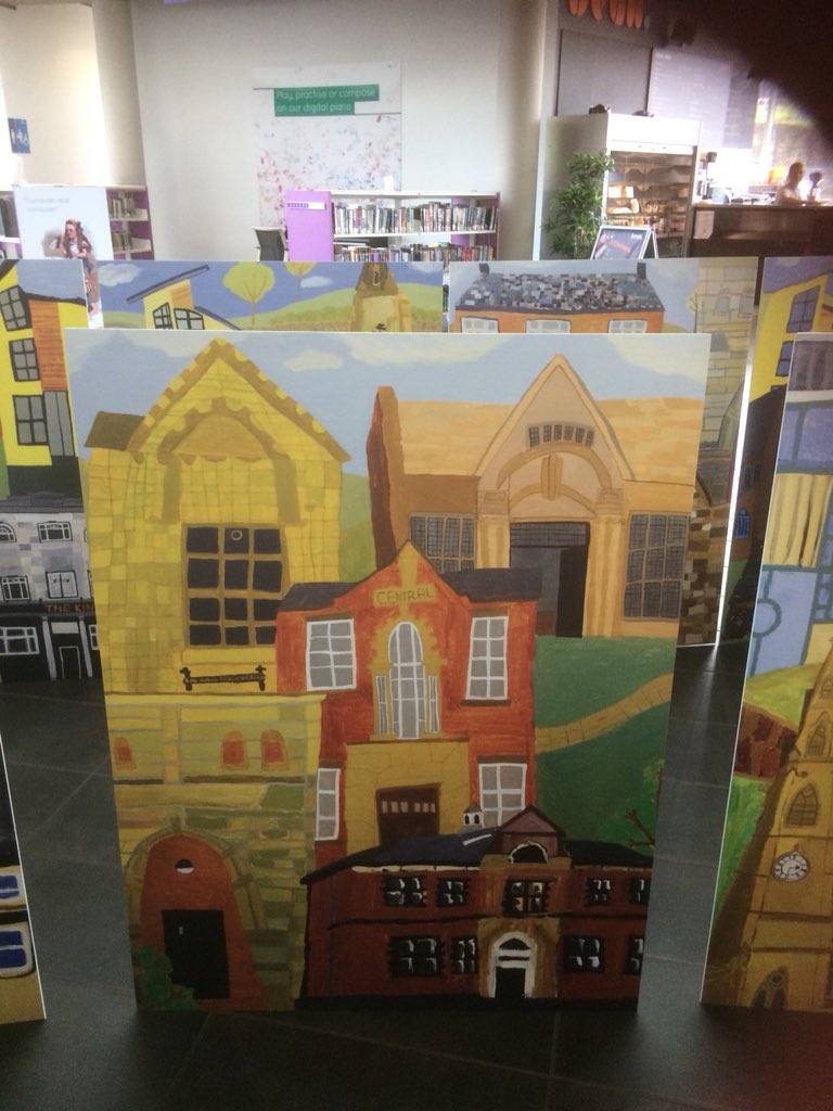 Great project from <a href="/ArchAlliance2/">Arch Alliance</a> in N1R <a href="/RochdaleCouncil/">Rochdale Borough Council</a> love the artwork #heritage #culture #Heywood <a href="/HeywoodTown/">Heywood Town</a> see if you can spot the different buildings near you
