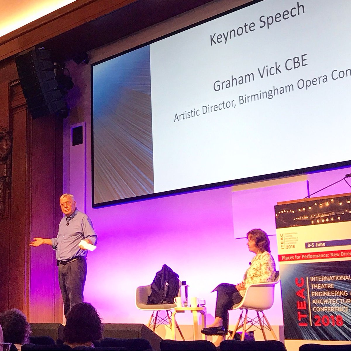 Closing day of <a href="/iteac2018/">ITEAC</a> the ever-engaging #GrahamVick challenged us to consider who our audience is and what we'd like them to get out of the experience.