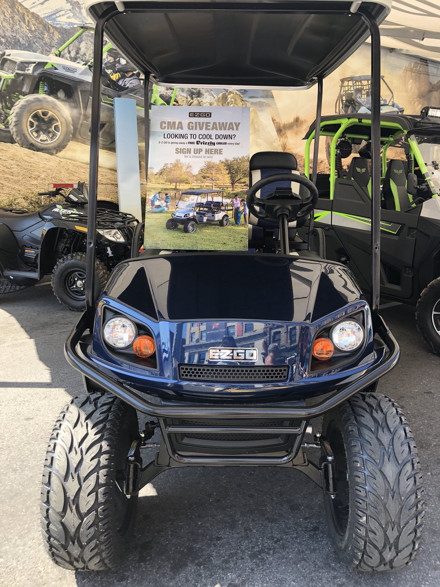 EZGOvehicles's tweet photo. Come check out some of our E-Z-GO vehicles here at #CMAfest!
#ezgo #golfcar #ExpressS4 https://t.co/yiVs3uU0dt