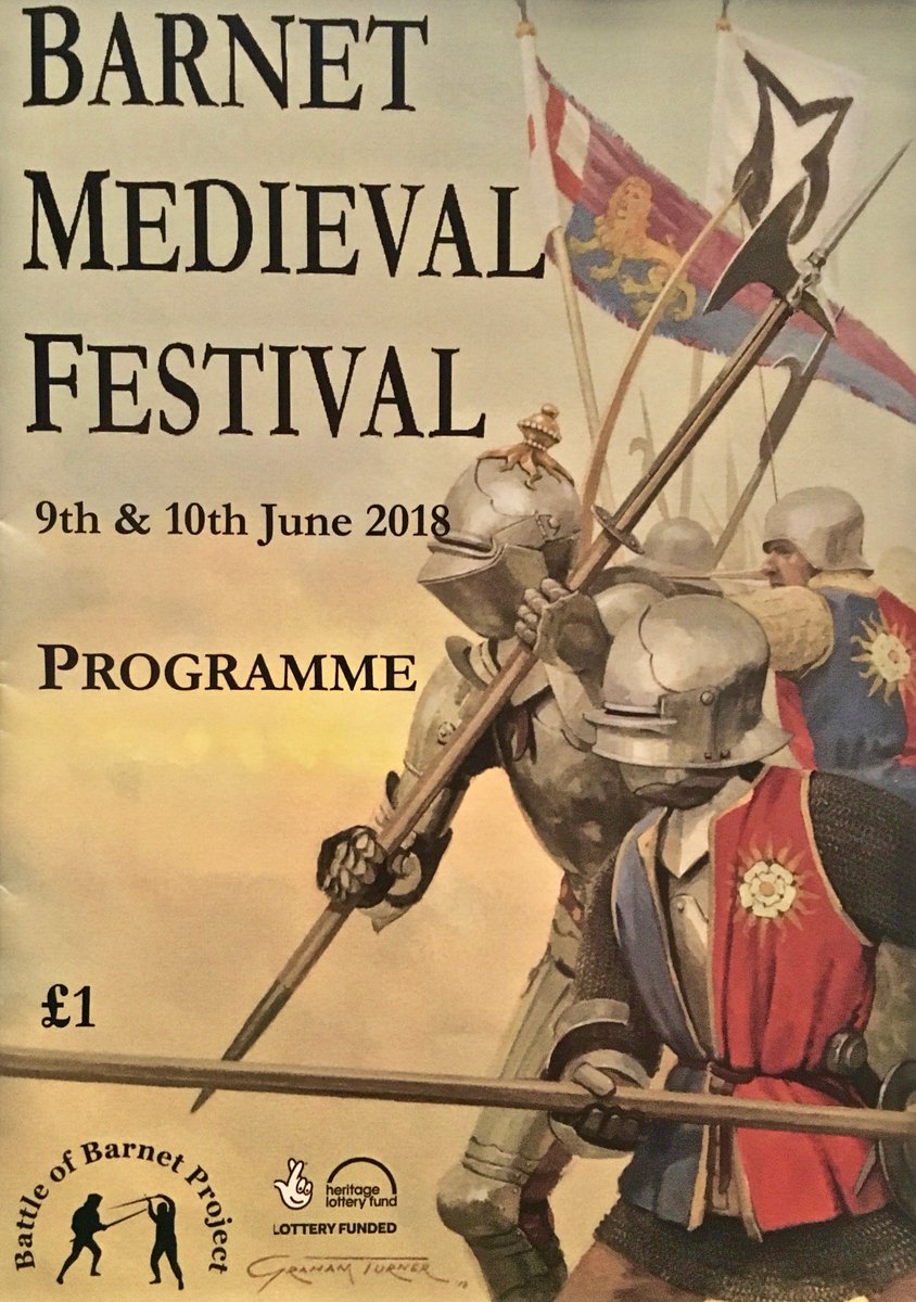 Looking forward to @BattleofBarnet & @MuseumBarnet medieval festival Saturday & Sunday! Free event with re-enactments, food, medieval village, children's events & much more in #HighBarnet. Details: barnetmuseum.co.uk @BarnetCouncil @barnetsociety @highlivingEN5