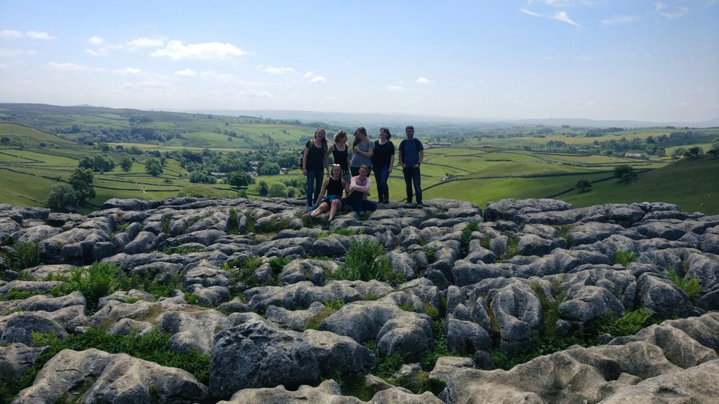 Couldn't have asked for a better day for the Collins group outing. Should've asked for a closer photo..