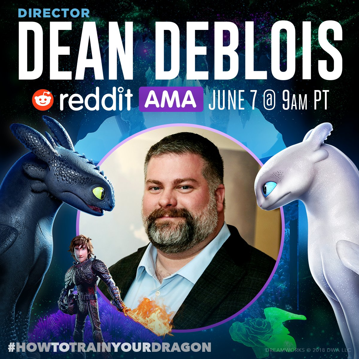 Happy Birthday, Dean DeBlois! Ask him Anything on Reddit right now!  