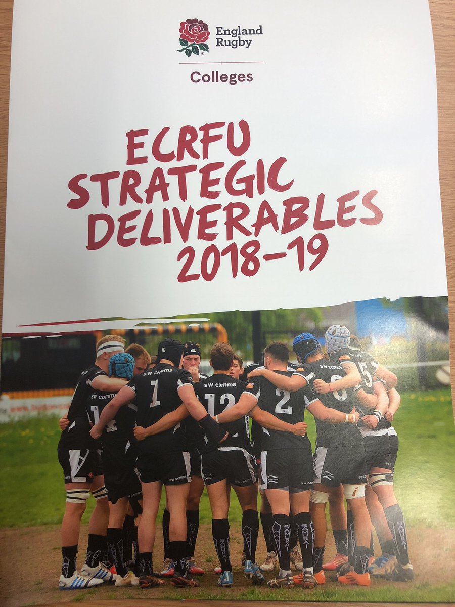 SportWeston's tweet photo. Really insightful day @RFU_Colleges Conference with @jakehobden00 🏉 

Lots of good ideas for the 18/19 season! 

#CollegeRugby #WeAreWeston 

🔵🔵🔵🔵 https://t.co/nK746QjDhF