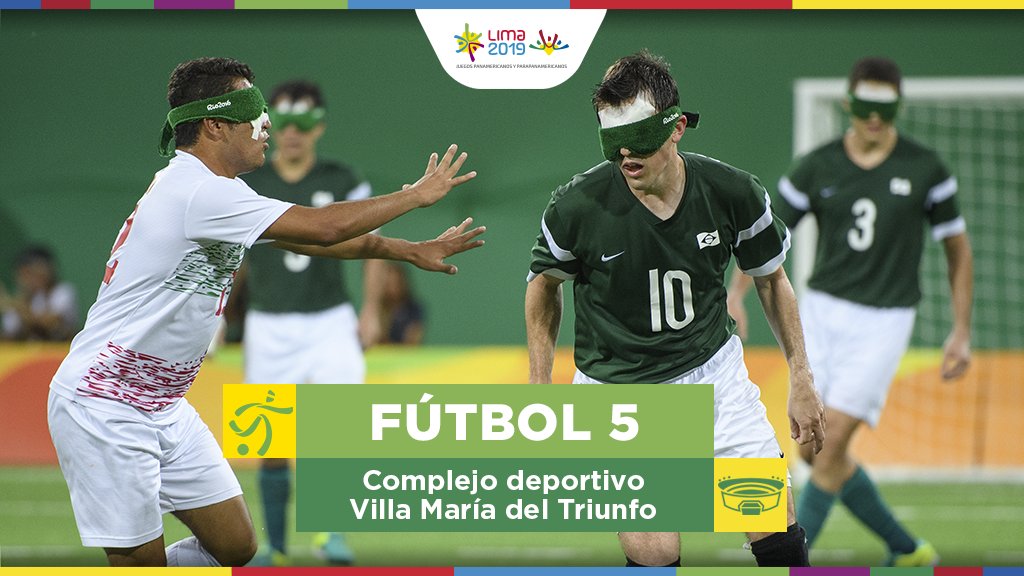 Lima2027Juegos's tweet photo. #SedesLima2019 Las competencias de fútbol 5 ⚽️ se llevarán a cabo en el nuevo Complejo deportivo de Villa María del Triunfo. ¡Prepárate para alentar a tu equipo! https://t.co/bZHqrJnzBO