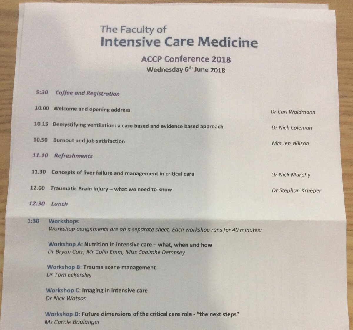 Glenfield ACCPs at the 6th annual ACCP Conference #NAACCP18
<a href="/FICMNews/">FICMNews</a> <a href="/accpuk/">NAACCP</a> <a href="/glenfield_aicu/">Glenfield AICU</a>