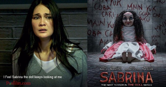 posfilm1's tweet photo. @PorosJakarta @Kanjes_Go @yayasangjs  Iblis Baghiah di Boneka Sabrina Menginginkan Tubuh Luna Maya .... https://t.co/6EIdzSz7KR https://t.co/8OtzD0d1D5