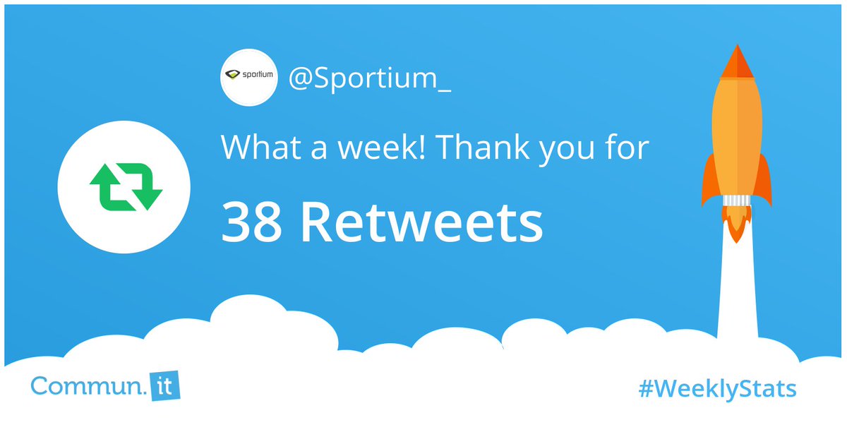 My week on Twitter: 17 New Followers, 1 Replies &amp; 38 Retweets - 🚀 Grow your followers with commun.it/welcome/?tc=n&…