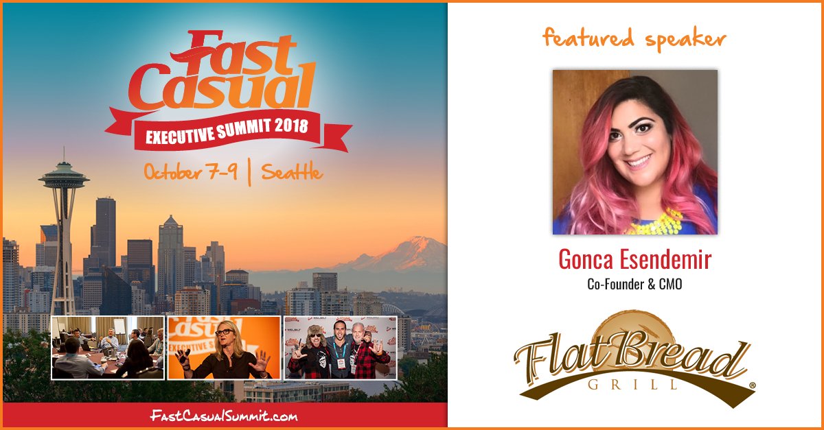 fastcasualexec's tweet image. Gonca Esendemir, co-founder and CMO @flatbreadgrill, will speak about overcoming the obstacles to becoming a more sustainable brand at the 2018 Fast Casual Executive Summit. #FCsummit

Learn more: fastcasualsummit.com/agenda/overcom…